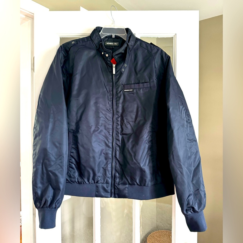MEMBERS ONLY Men’s Deep Navy Jacket Size XXL